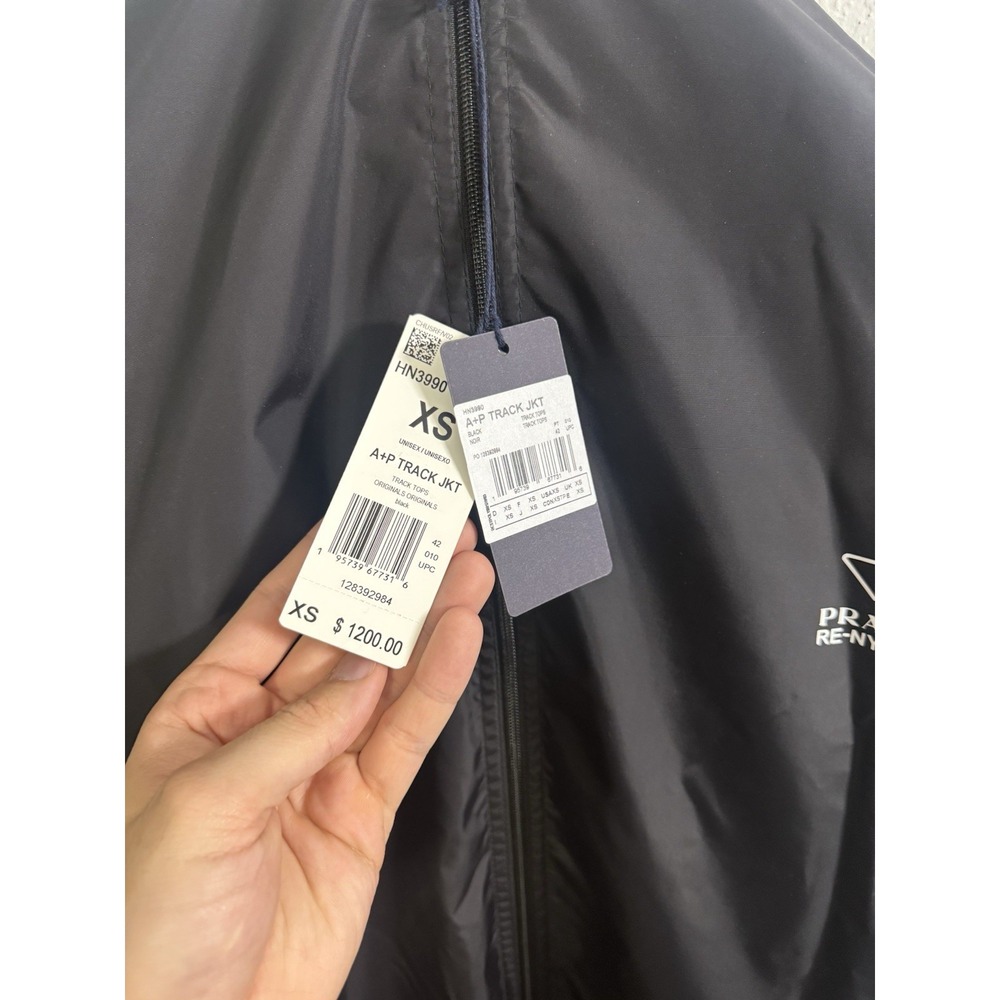ADIDAS for PRADA RE-NYLON TRACK FULL ZIP JACKET BLACK MEN'S SIZE XS 42 New - Picture 10 of 10